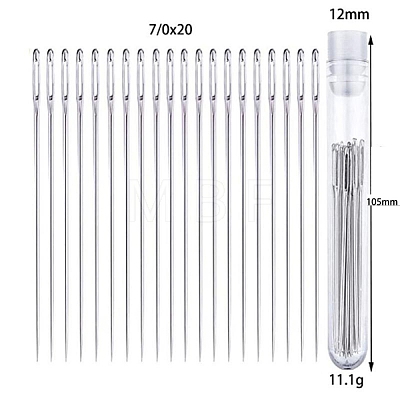 Stainless Steel Yarn Needles PW-WG55D3D-04-1