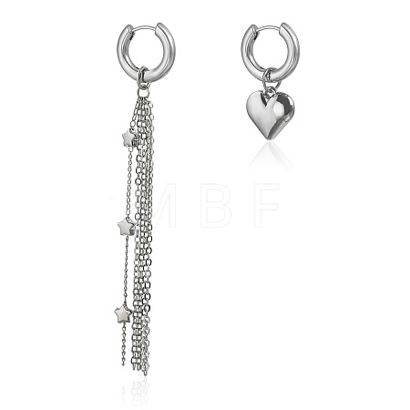 Valentine's Day Alloy & CCB Plastic Hoop Earrings WGF75AC-02-1