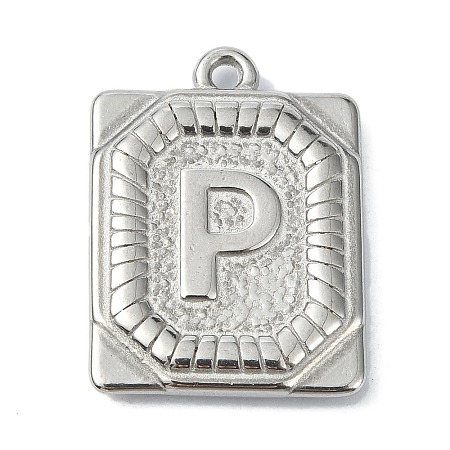Anti-Tarnish 304 Stainless Steel Pendants STAS-U033-01P-P-1