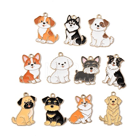 Alloy Enamel Pendants AL-CBA4C3E-02KCG-1
