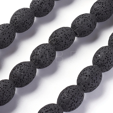 Natural Lava Rock Beads Strands G-F671-03B-11-1