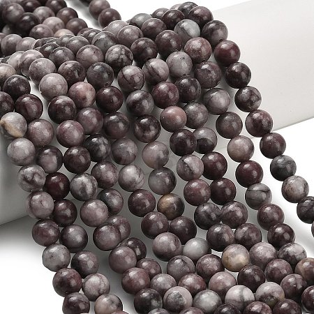 Natural Gemstone Beads Strands G-H067-A01-8mm-1
