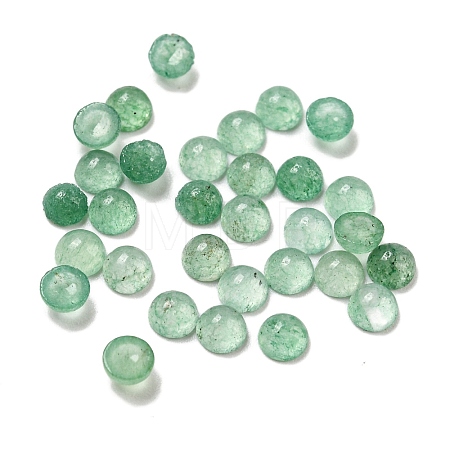Natural Green Aventurine Cabochons G-Q173-01A-10-1