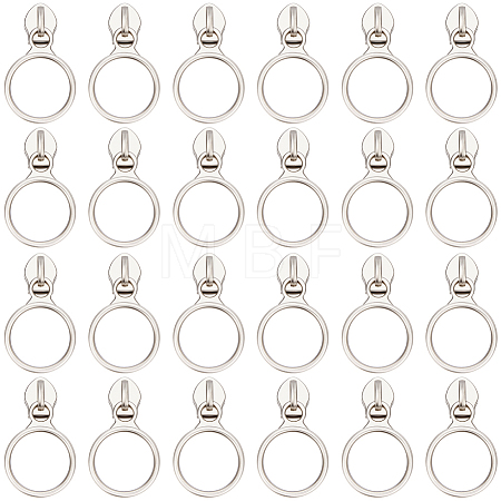 50Pcs Alloy Zipper Sliders FIND-CY0002-20-1