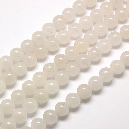 Natural Malaysia Jade Bead Strands G-M101-10mm-09-1