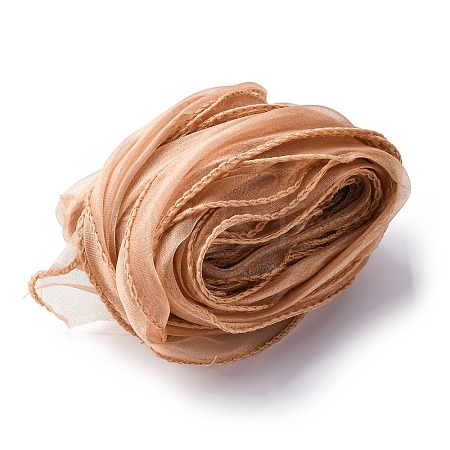 10 Yards Polyester Chiffon Ribbon DIY-WH0325-44K-1
