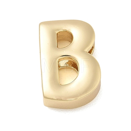 Brass Slide Charms KK-D289-67G-B-1