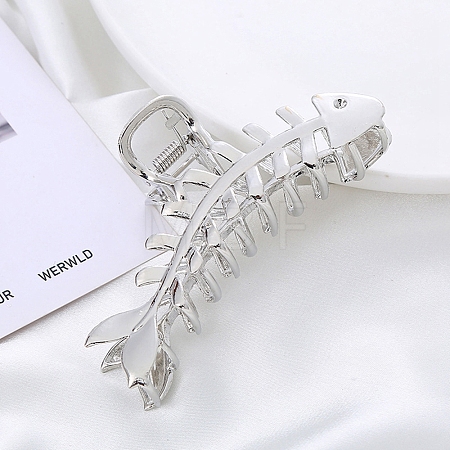 Fishbone Zinc Alloy Claw Hair Clips LS-PW-WG608A4-02-1