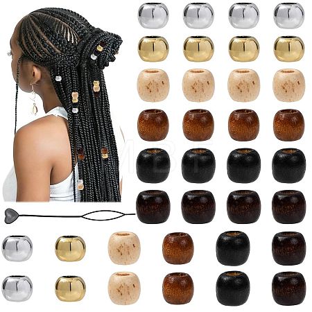 Plastic Topsy Tail Hair Styling Braiding Tool OHAR-FS0001-03-1