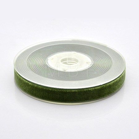 Polyester Velvet Ribbon for Gift Packing and Festival Decoration SRIB-M001-13mm-570-1