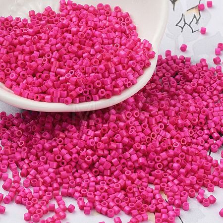 Baking Paint Glass Seed Beads SEED-S042-05B-68-1