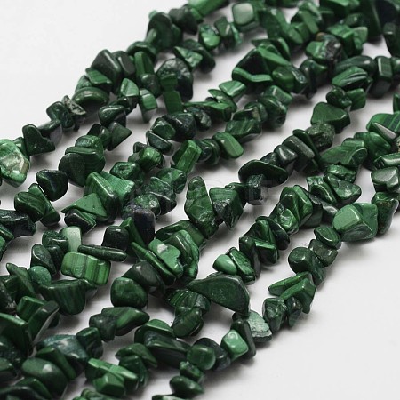 Natural Malachite Beads Strands G-F328-30-1