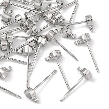 SHEGRACE Brass Stud Earring Findings XGRQ58806-769P-1