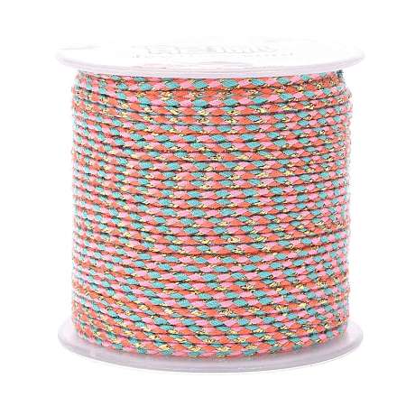 4-Ply Polycotton Cord with Metallic Thread OCOR-Z003-C01-1
