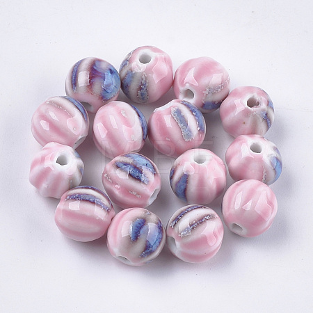 Handmade Porcelain Beads PORC-S498-24C-1