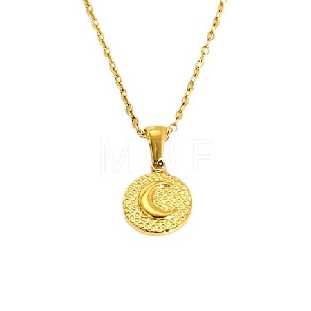 304 Stainless Steel Pendant Necklaces FS-WG91839-03-1