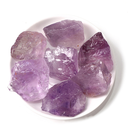 Natural Rough Raw Amethyst Display Decorations G-PW0007-156A-1