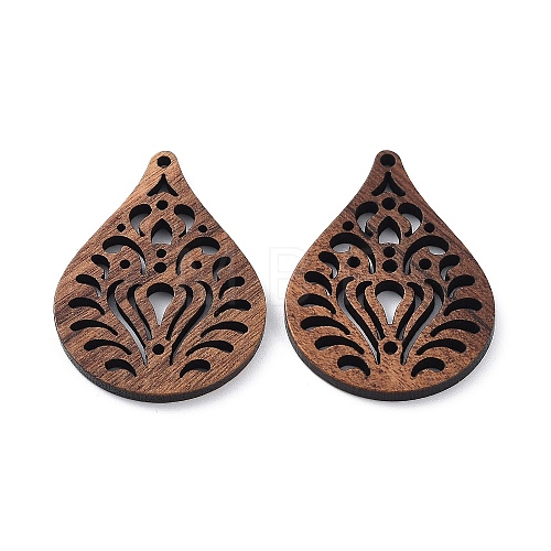 Walnut Wood Laser Cut Pendants X-WOOD-Q051-03A-1