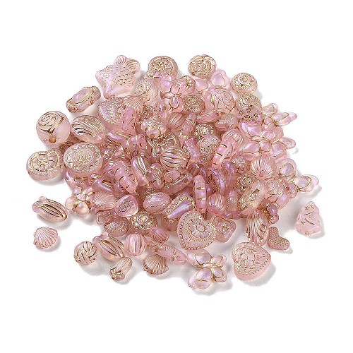 Transparent Acrylic Beads X1-MACR-L005-05I-1