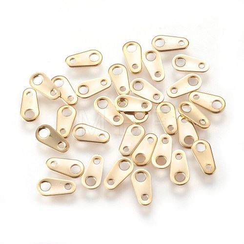 304 Stainless Steel Chain Tabs X-STAS-E447-01G-1