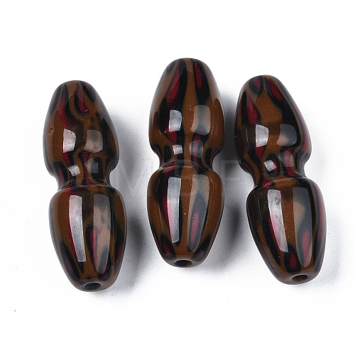 Two Tone Acrylic Beads SACR-S274-03A-1