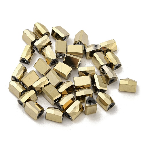 Electroplate Glass Beads EGLA-Z004-05E-1