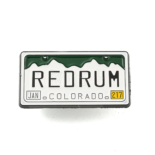 Redrum Alloy Badges JEWB-M041-02N-1