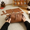 DIY PU Leather Rectangle Crossbody Lady Bag Making Sets PW-WG65841-02-2