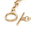 Unisex 304 Stainless Steel Cable Chain Bracelets BJEW-P245-39G-3