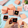 Rhombus Textured Cardboard Ring Gift Storage Boxes CON-TAC0001-07B-6