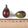 Natural Dragon Blood Pendants GG-K002-08A-25-3