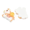Opaque Resin Cabochons CRES-I051-02B-2