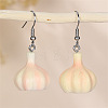 Cute Veggie Themed Dangle Earrings Food Shaped Plastic/Acrylic Jewelry for Women FS-WGF0750-03-1