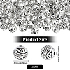 100Pcs Tibetan Style Alloy Beads TIBE-PA0001-07-2