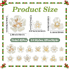 42Pcs 14 Styles Plastic Cabochons FIND-CY0002-45-2