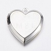 Brass Locket Pendants X-KK-N0116-014S-2