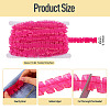 10M Double Layer Polyester Lace Ribbon OCOR-TA0004-14G-4