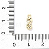 Brass Micro Pave Cubic Zirconia Pendants KK-C254-06B-G-3