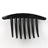 Hair Accessories Plastic Hair Comb Findings OHAR-S185-07-2
