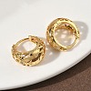 Hollow Triangle Brass Micro Pave Clear Cubic Zirconia Hoop Earrings EJEW-G452-04G-3