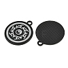 Baking Paint Alloy Painted Finish Pendants AL-CBA2376-08EB-2