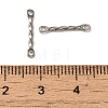 Non-Tarnish 304 Stainless Steel Connector Charms STAS-Q323-02C-P-3