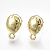 Alloy Stud Earring Findings PALLOY-T065-33-1