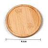 Peru Wood Mosaic Base PW-WG55259-02-1