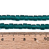 Transparent Frosted Glass Beads Strands GLAA-N072-01A-A11-4
