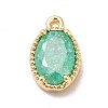 Glass Charms KK-M233-01G-D-1