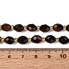 Natural Red Tiger Eye Beads Strands G-N342-35-8x6-04-5
