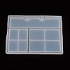 Rectangle DIY Jewelry Display Stand Storage Box Silicone Molds AJEW-WH0022-10-3
