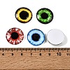 Printed Transparent Glass Cabochons GL-CBAA22A-09-4