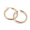 201 Stainless Steel Hoop Earrings EJEW-F205-14G-A-1